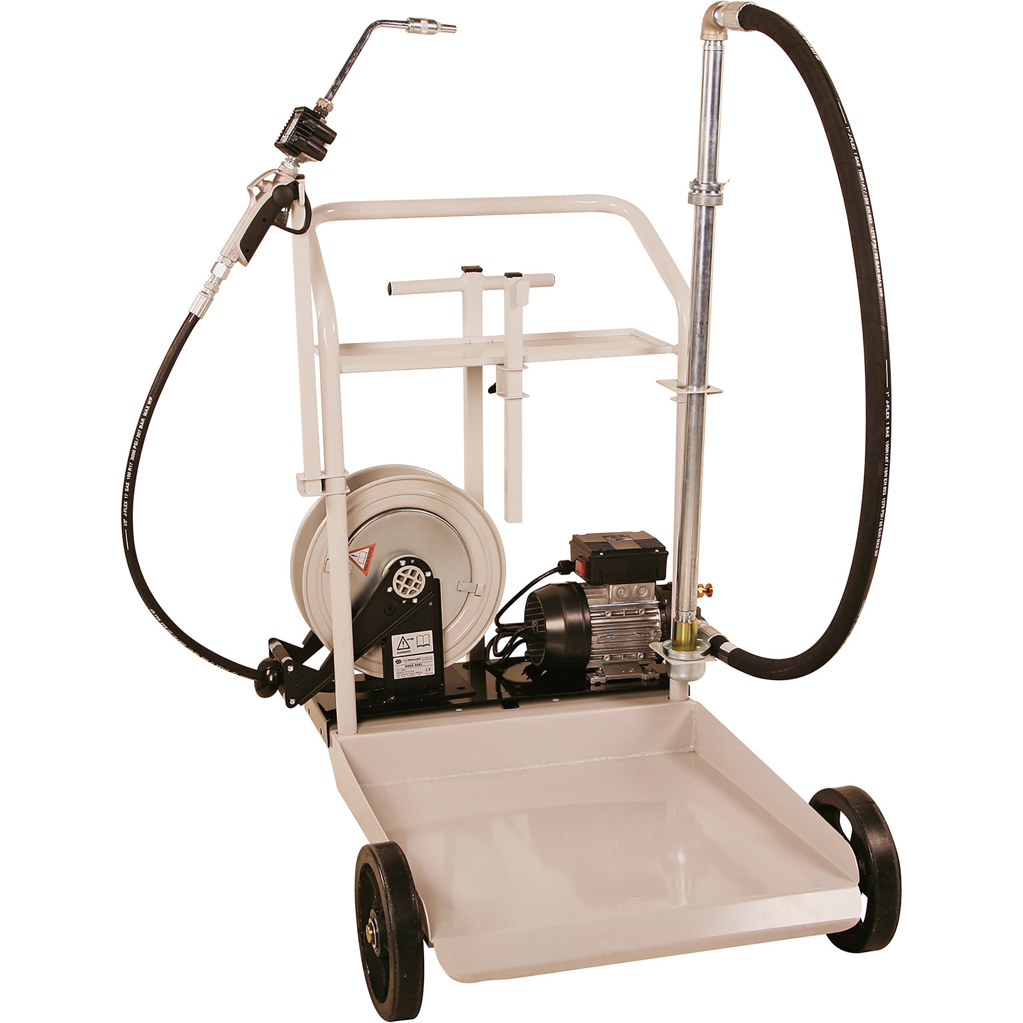LiquiDynamics Electric Oil Transfer Cart, 55-Gal. Capacity, Model# 51009C-S1